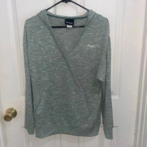 Reebok sweater green w hoodie